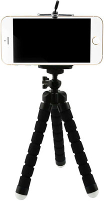 

LIFEMUSIC Multipurpose Sponge Flexible Bracket 360 degree rotatable Tripod For Digital camera,DSLR, Video Camera, Smartphones With Universal Mobile Holder Tripod(Multicolor, Supports Up to 1000 g)