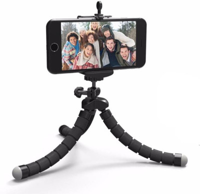 

LIFEMUSIC Sponge Flexible Octopus Tripod(Multicolor, Supports Up to 1000 g)