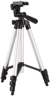

LIFEMUSIC Tripod-3110 43 Inch Portable Camera Tripod With Three-Dimensional Head & Quick Release Plate For Canon Nikon Sony Cameras Camcorders Tripod(Multicolor, Supports Up to 3000 g)