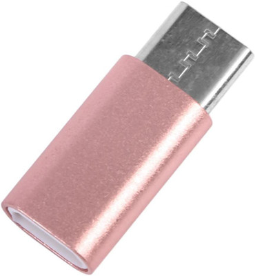 

FUZION MICRO USB TO TYPE C CHARGING CONVERTER USB Adapter(Pink)