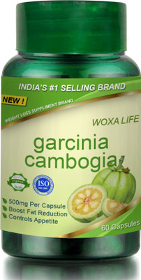 

woxa life 100% natural and herbal Garcinia Cambogia extract contains 70% HCA- 60 Capsules(500 mg)