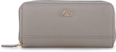 

Lavie Women Casual Grey Artificial Leather Wallet(10 Card Slots)