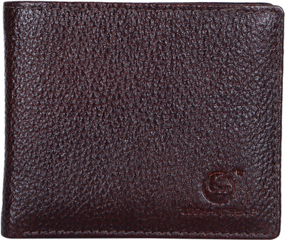 

LEATHERSTILE Men Brown Genuine Leather Wallet(10 Card Slots)