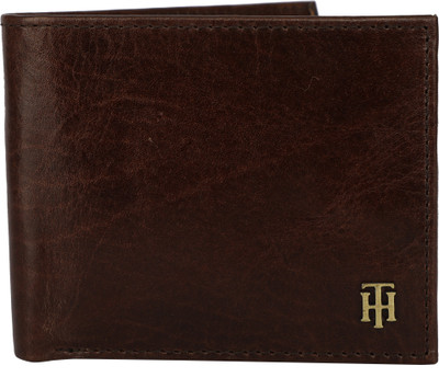 

Tommy Hilfiger Men Brown Genuine Leather Wallet(7 Card Slots)