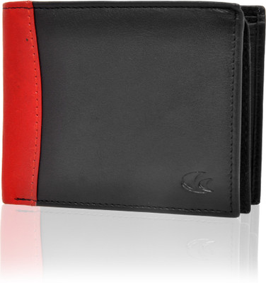 

Allen Cooper Men Black Genuine Leather Wallet(7 Card Slots)