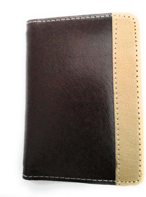 

ALW Men Casual Brown, Beige Genuine Leather Card Holder(22 Card Slots)