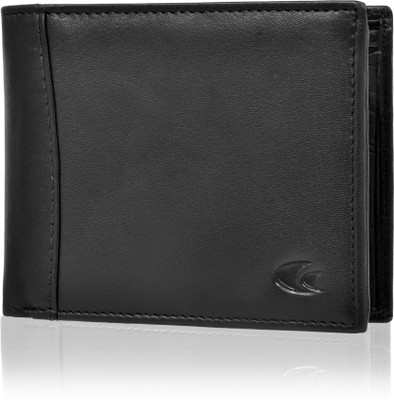 

Allen Cooper Men Black Genuine Leather Wallet(7 Card Slots)