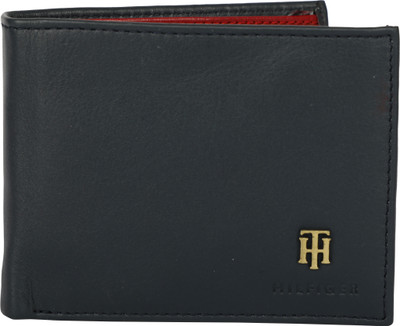 

Tommy Hilfiger Men Blue Genuine Leather Wallet(7 Card Slots), Navy