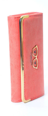 

RR Girls Casual Orange Artificial Leather Wallet(6 Card Slots)
