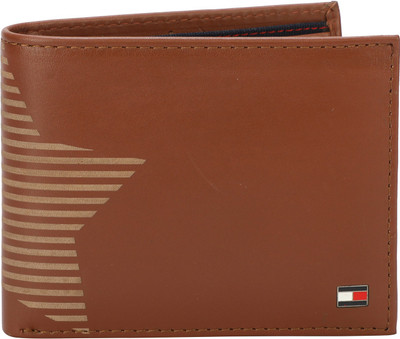 

Tommy Hilfiger Men Multicolor Genuine Leather Wallet(10 Card Slots), Tan