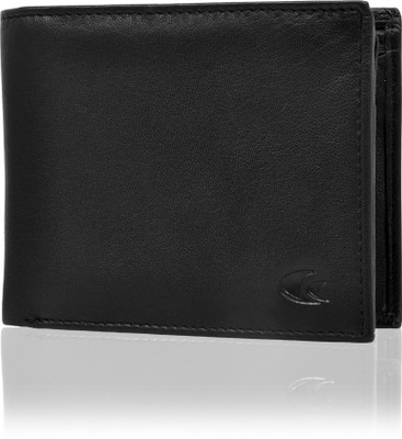 

Allen Cooper Men Black Genuine Leather Wallet(7 Card Slots)