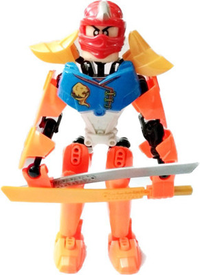 

ClueSteps Armour Ninja Collect Them All Action Figure Masters of Spinjitzu For your Small Kids Height: 6.5 Inch(Multicolor, White, Blue, Orange)