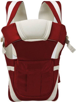 

Golden Feather Baby Carrier | Baby Sling| Adjustable Hand Free 4 in 1 Baby Carrier Bag | Baby Carrier | handfree Baby Carrier | Baby Sling | with Waist Belt Baby Carrier(Maroon, Front Carry facing in)