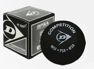 

Dunlop Ball Single Dot Squash Ball(Pack of 1, Black)