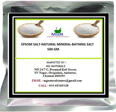 MGBN EPSOM SALT-NATURAL MINERAL-BATHING SALT 500 GM(500 g)