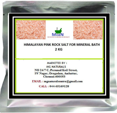 

MGBN HIMALAYAN PINK ROCK SALT FOR MINERAL BATH 2 KG(2000 g)