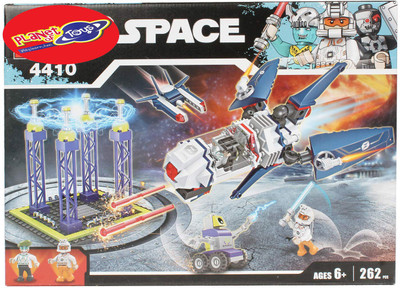

Planet of Toys 262 Pcs Space Building Blocks Set For Kids, Children(Multicolor)