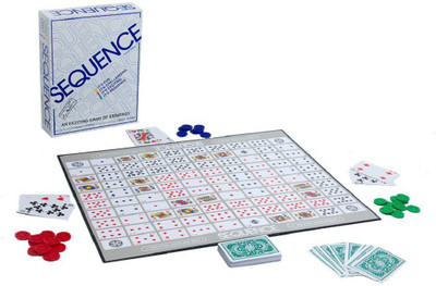 

Miss & Chief Fun Challenging Exciting Sequence Strategy Family Board Game Board Game