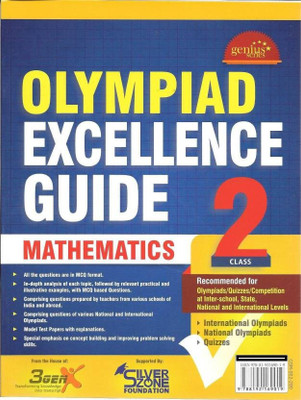 SILVER ZONE Olympiad Excellence Guide - Mathematics CLASS-II(English, Paperback, 3GenX India Books)