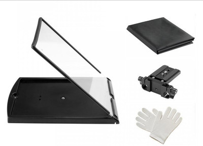 

FILMCITY Universal Tablet Teleprompter Gloves Camera Mount Plate for Rod Support DSLR DV Video Ipad Tripod Stand FC-TP100 Camera Rig