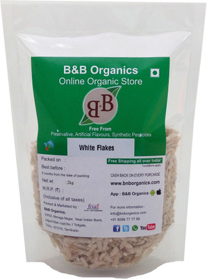 B&B White aval / flakes (2 kg)(2000 g, Bag)