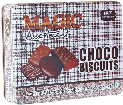 

Honeydukes Tin Magic Choco Coated Biscuits Truffles(200 g)