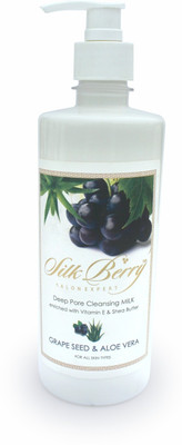 

Silkberry Grape Seed & Aloevera (Deep Pore Cleansing Milk)(500 ml)