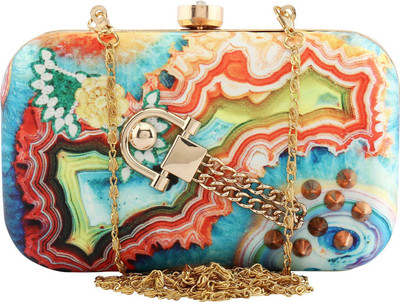 

Puneet Gupta Casual Multicolor Clutch