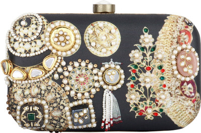 

Puneet Gupta Party Black Clutch