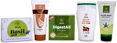 

Jiva Ayurveda combo kit(Set of 5)