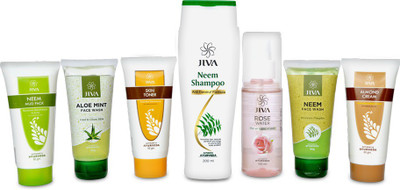 

Jiva Ayurveda Neem Facewash 50 gm (50 Gm)| |Rose Water - 100ml (100 Ml)| |Neem Shampoo - 200 ml (200 Ml)| |Almond Cream - 50 gm (50 Gm)| |Neem Mud Pack - 50 gm (50 Gm)| |Skin toner night cream - 50 gm (50 Gm)| |Aloe Mint 50 gm (50 Gm)(Set of 7)