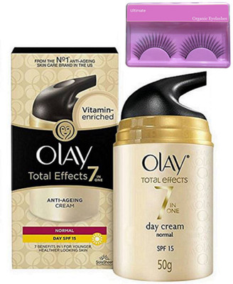 

Ultimate Eyelashes, olay total effects 7-in-1 Anti Aging Day Cream 50 gm (Set of 2)(Set of 2)