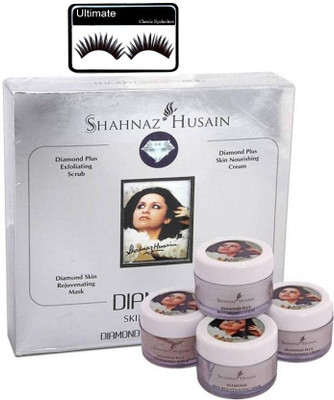

Ultimate Eyelashes With Shahnaz Husain Diomand Facial Kit(Set of 2)