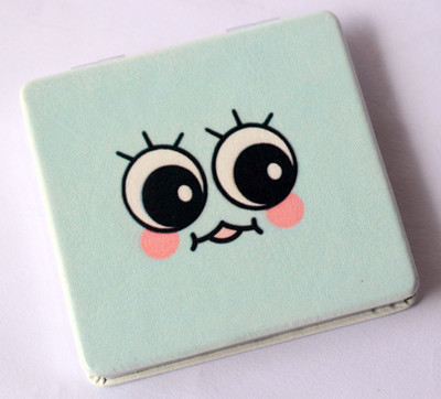 

oramsa Multicolor Printed Designer Compact Mirror - Dual Mirror, (Normal and 3x Magnification)