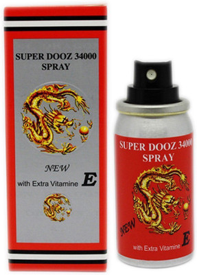 

Inalsa Super Dooz Dragon's 34000 Delay Spray with Vitamin E Body Spray - For Men(45 ml)