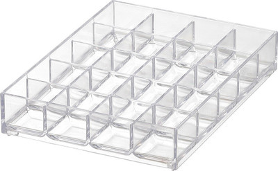 

Like-it 20 Compartments Polystyrene Stackable Drawer Organizer System Tray(Clear)