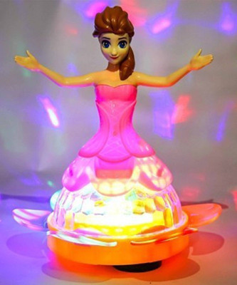 

skyglobe Dream Princess Doll With Music And 4D Lights(Multicolor)