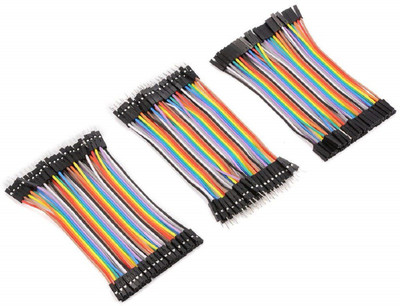 

REES52 10 CM JUMPER WIRE SET 120 PCS Electronic Components Electronic Hobby Kit
