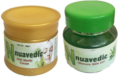 

Nnuavedic ALOEVERA GEL AND NO MARK CREAM(150 g)