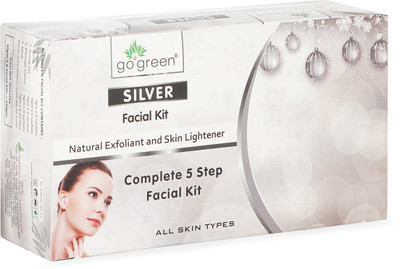 

Go Green SILVER FACIAL KIT - 6 TREATMENT 180 g 180 g(Set of 6)