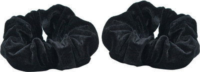 

Franck Provost (France) Ponytail Hair Scrunchies (2 pcs) Rubber Band(Black)