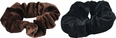

Franck Provost (France) Ponytail Hair Scrunchies (2 pcs) Rubber Band(Multicolor)