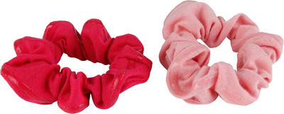 

Franck Provost (France) Ponytail Hair Scrunchie with Silicone (2 pcs) Rubber Band(Multicolor)