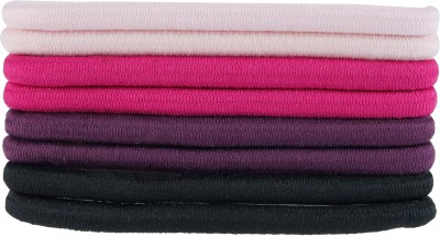 

Franck Provost (France) Ponytail Hair Scrunchies (8 pcs) Rubber Band(Multicolor)