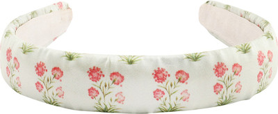 

Puneet Gupta Pushpa White Floral Print Hairband For Women Head Band(White)