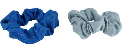 

Franck Provost (France) Ponytail Hair Scrunchie with Silicone (2 pcs) Rubber Band(Multicolor)