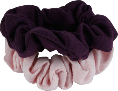 

Franck Provost (France) Ponytail Hair Scrunchie (2 pcs) Rubber Band(Multicolor)
