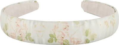 

Puneet Gupta Pastel White Flora Boudoir Floral Print Women's Hairband Head Band(White)