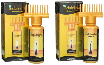 

Indulekha Bringha Selfie Bottle (Pack of 2)) Hair Oil(200 ml)