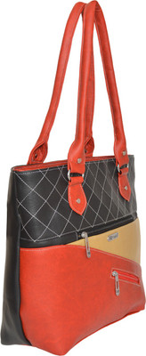 

FD Fashion Women Shoulder Bag(Black, Beige), Beige;black